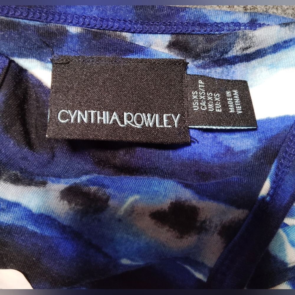Cynthia Rowley Tie Dye Maxi Dress Racerback SZ- XS - Picture 6 of 6